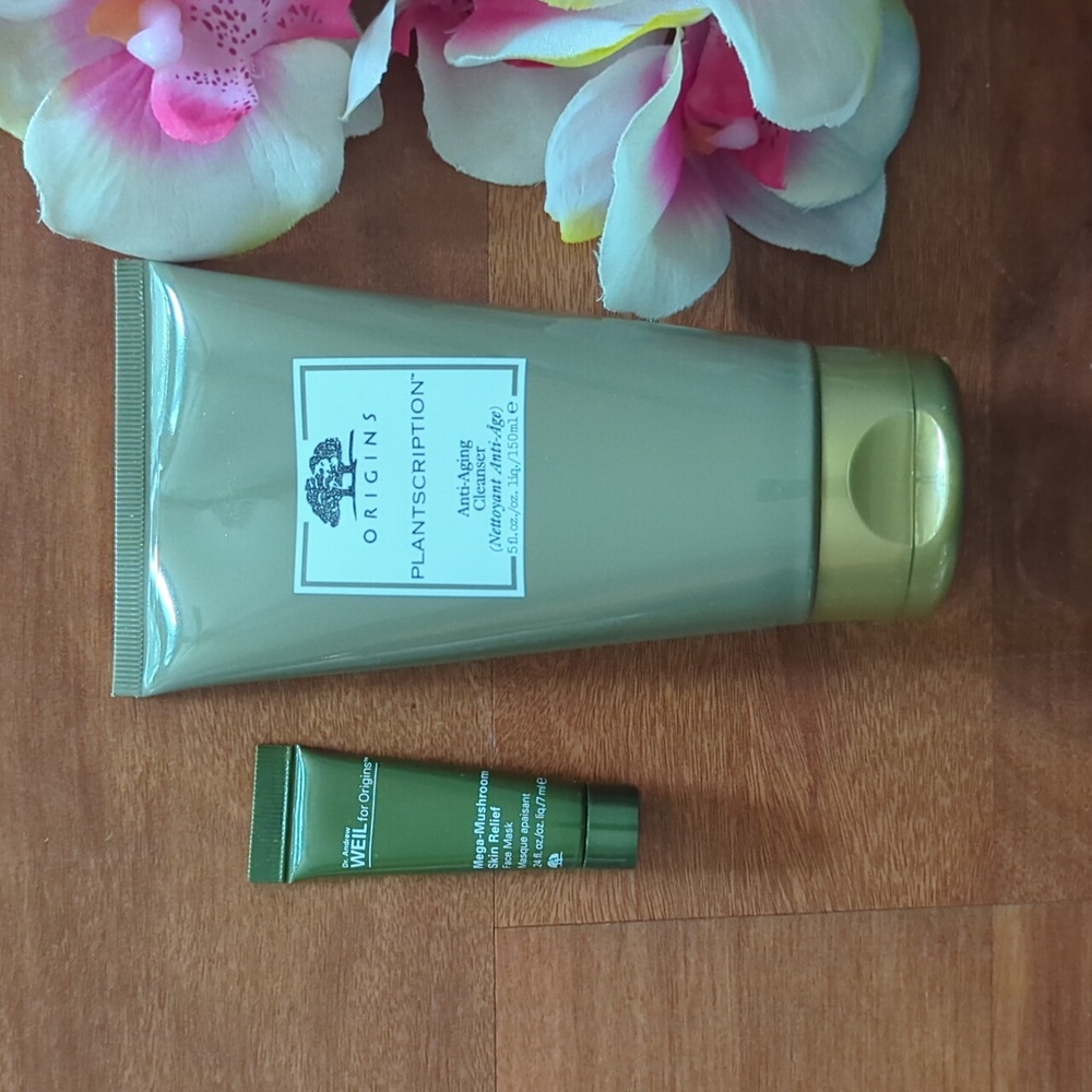 Origins Plantsubscription Anti-aging Cleanser + Free Mega Mushroom Skin Relief